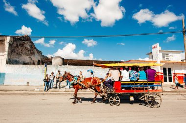 Santa Clara, Küba, 2017 Santa Clara Sokağı, Küba
