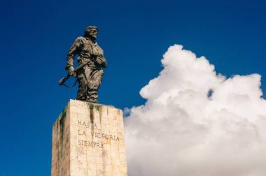 Santa Clara, Küba - Kasım, 2018 Che Guevara Anıtı, Plaza de la Revolution