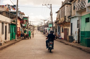 Santa Clara, Küba, 2017 Santa Clara Sokağı, Küba