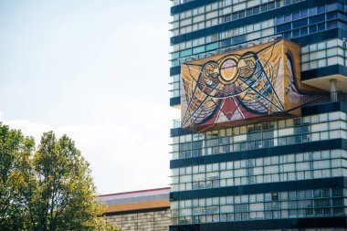 Universidad Nacional Otonom de Mexico Unam Merkez Üniversitesi Şehir Kampüsü Unesco Dünya Mirası Bölgesi