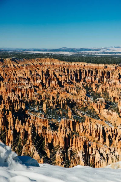 Vista panorámica del Parque Nacional Bryce Canyon en Sunrise, Colorado, EE.UU. — Foto de Stock