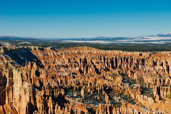 Vista panorámica del Parque Nacional Bryce Canyon en Sunrise, Colorado, EE.UU. — Foto de Stock