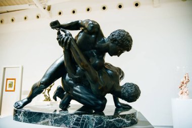 Meksika, Meksika - Haziran, 2019 Modern Soumaya Sanat Müzesi 'nde