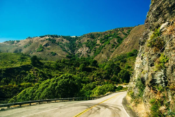 Autostrada 1 sulla costa pacifica, California, USA. — Foto Stock