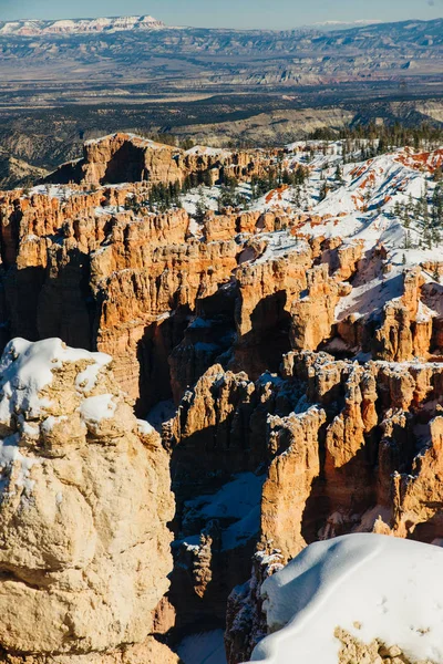 Superb view of Inspiration Point of Bryce Canyon National Park at Utah — Stock Photo, Image