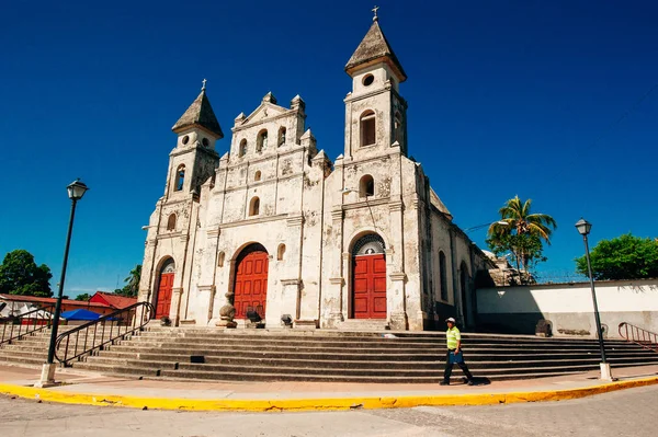 GRANADA, NICARAGUA - NOVEMBRE 2019 Panorama della Chiesa Guadalupe — Foto Stock