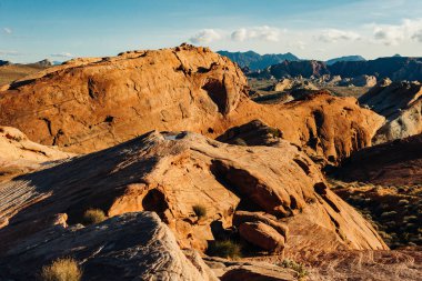 Yangın Kanyonu Silika Kubbesi 'nin panoramik görüntüsü.