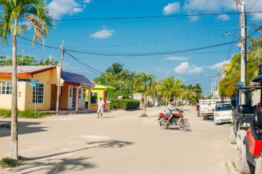 Holbox, Mexico, South America - January 2020 Tropical relaxation in Holbox island, tourist destination