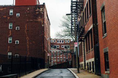 Boston, Usa - Ekim 2019 Boston 'da Küçük İtalya