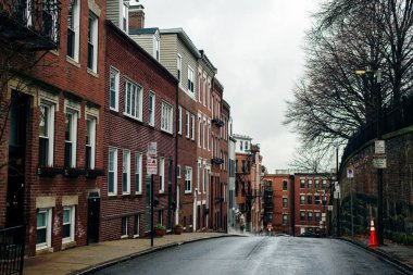 Boston, Usa - Ekim 2019 Boston 'da Küçük İtalya