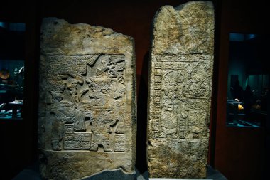 Mexico City - Aralık 2019 Mexico City Ulusal Antropoloji Müzesi