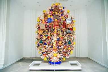 Mexico City - December 2019 World Tree in Popular Art Museum, Mexico