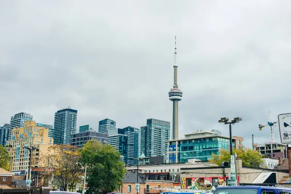 Gebouwen in het centrum van Toronto, canada - november 2019 — Stockfoto