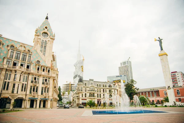 Batumi Georgia October 2019 Medea Square Center Batumi Старые Здания — стоковое фото