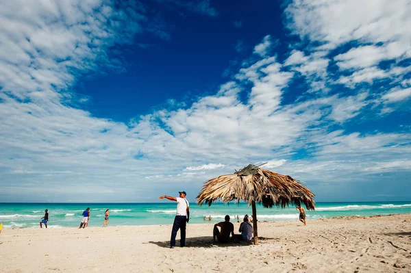 Most Beautiful Species Atlantic Ocean Beach Resort Varadero Cuba — Stock Photo, Image