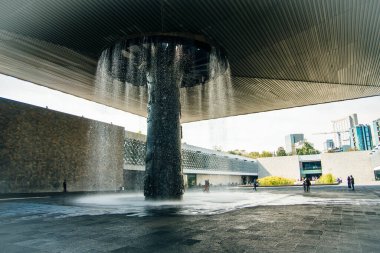 Mexico City - Ulusal Antropoloji Müzesinin Çağdaş Binası, Aralık 2019