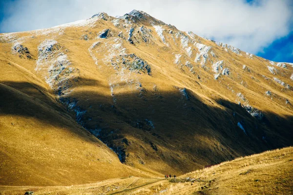 Bunte Herbstlandschaft Den Bergen Des Kaukasus Georgien Europa — Stockfoto