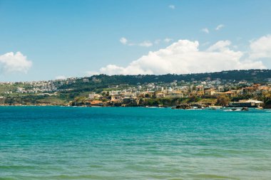 Chania Limanı. Tekneli güzel Venedik limanı.