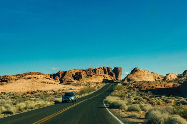 Yangın Kanyonu Silika Kubbesi 'nin panoramik görüntüsü..