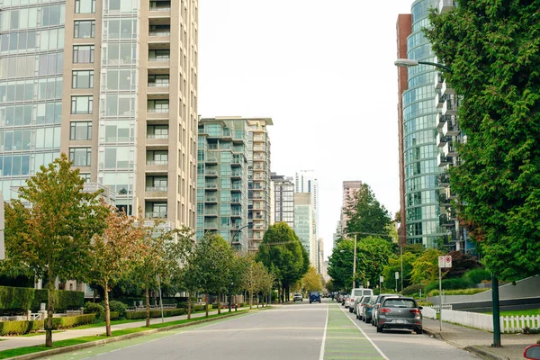 Vancouver Kanada Büyük Megapolis Şehir Merkezi Manzarası — Stok fotoğraf