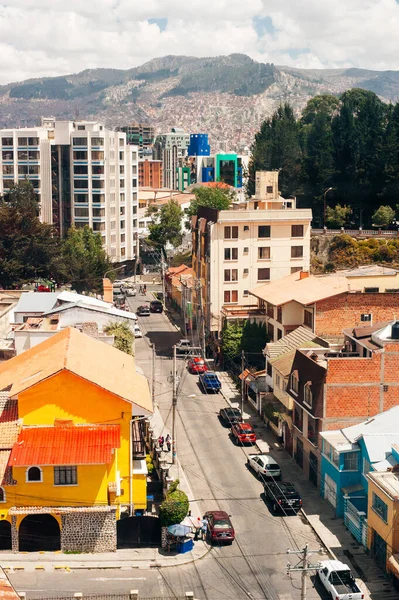 Paz Bolivia Mayo 2019 Vista Centro Paz — Foto de Stock