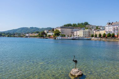 Traunsee view in Gmunden, Austria