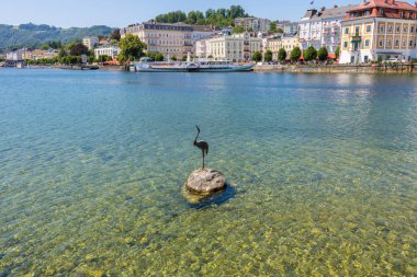 Traunsee view in Gmunden, Austria