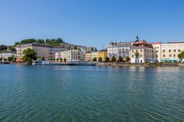 Traunsee view in Gmunden, Austria