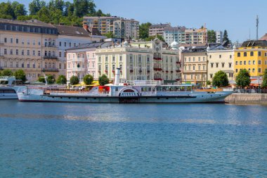 Traunsee view in Gmunden, Austria