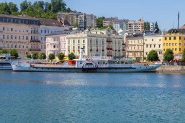 Traunsee view in Gmunden, Austria