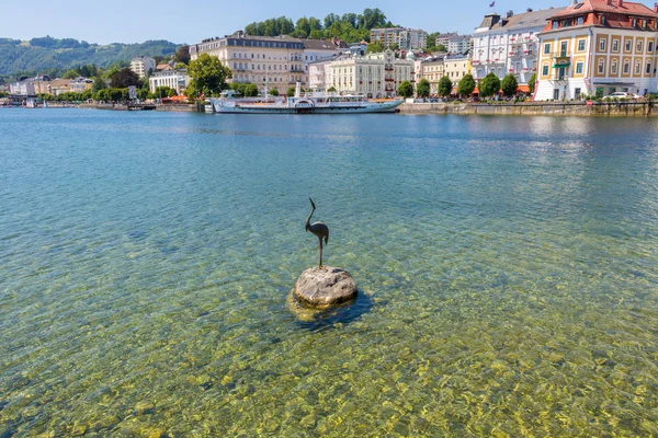 Traunsee view in Gmunden, Austria