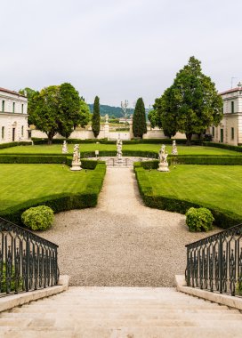 Vicenza, Veneto, İtalya - Villa Cordellina Lombardi, 18. yüzyılda inşa edilmiş..