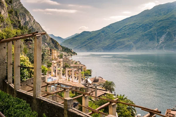 Limone sul Garda, İtalya için eski limon ev.