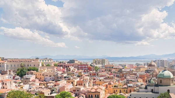 Weergave van Cagliari, Sardinië, Italië. — Stockfoto