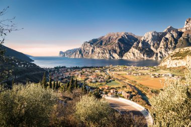 Bir Riva del Garda, Lake Garda, İtalya şehir.