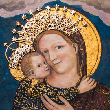 Meryem Ana ile bebek İsa Saint Anthony Bazilikası ' 