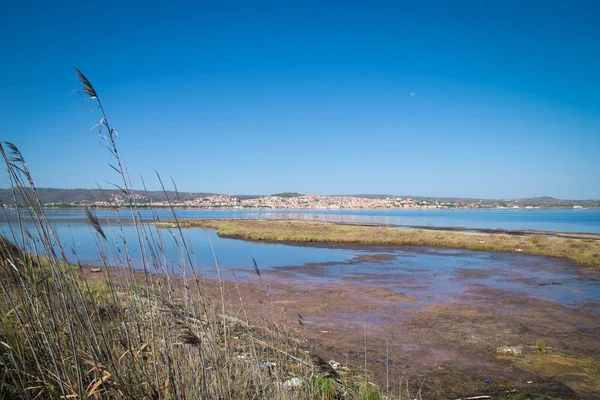 Görünümünü Sant'Antioco, Sardunya, İtalya.