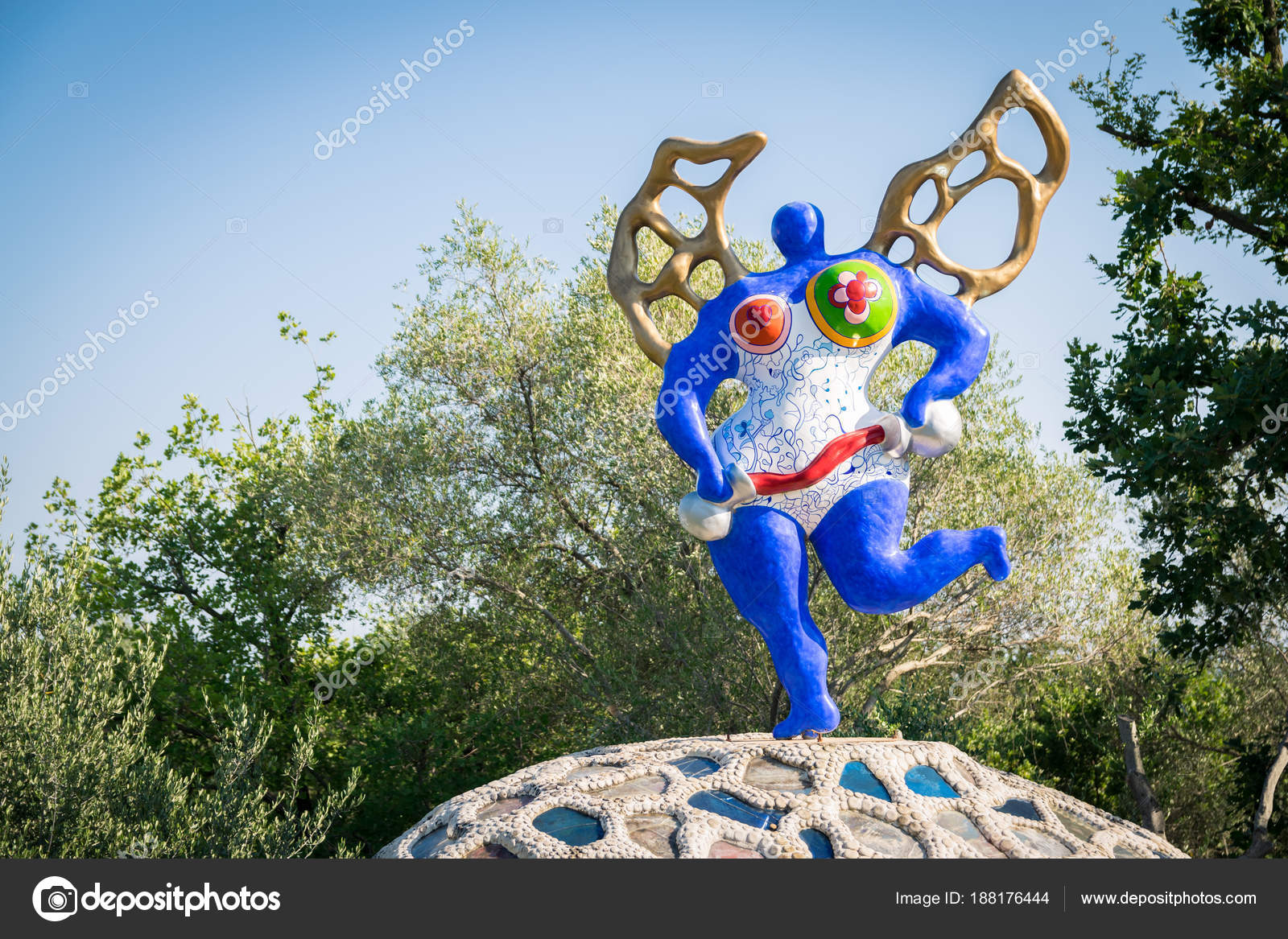 The Tarot Garden Is A Sculpture Garden Based On The Esoteric Tar