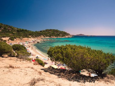 Bir adanın muhteşem ve kirlenmemiş plajlar