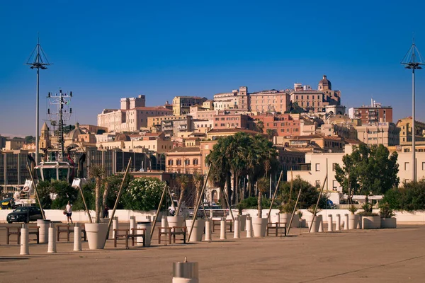 Weergave van Cagliari, Sardinië, Italië. — Stockfoto