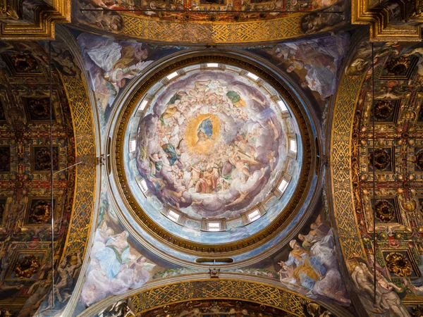 Detalle de los maravillosos frescos renacentistas . — Foto de Stock