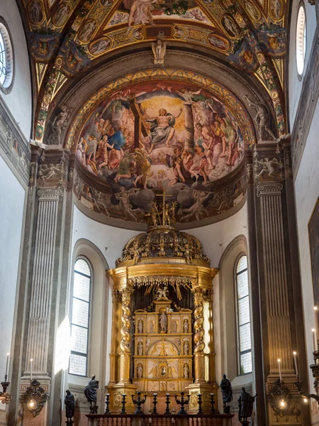 Katedrála Santa Maria Assunta Parma, Itálie. — Stock fotografie