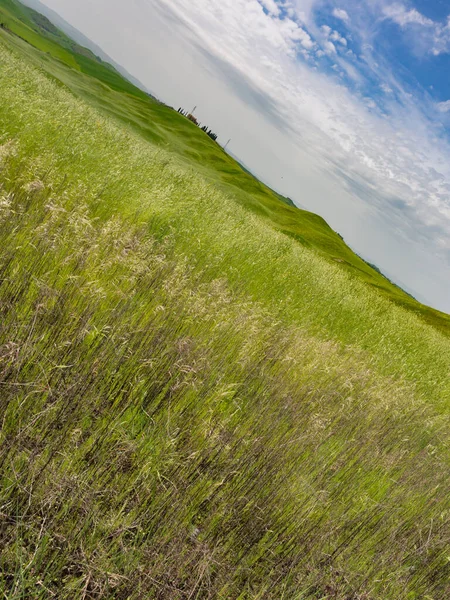 Landskap under våren. — Stockfoto