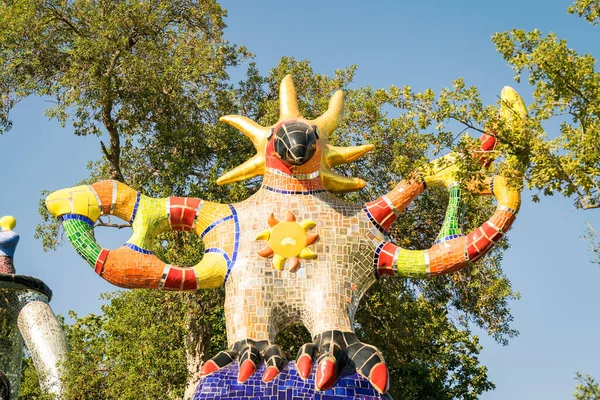 Capalbio Italië Juni 2017 Tarot Tuin Het Italiaans Giardino Dei — Stockfoto