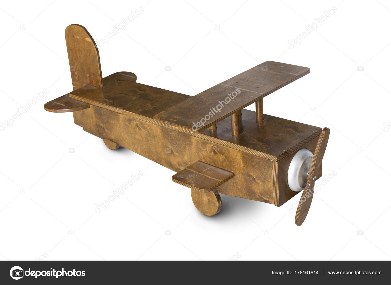 wooden airplane rocker