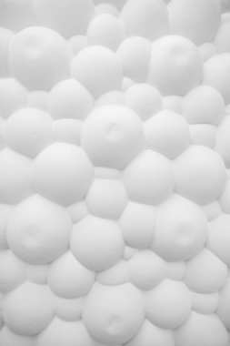 Beyaz soyut kabarcıklar doku