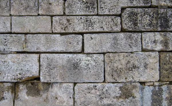 Dużych Cegieł Ściany Zabytkowe Mury Tekstury Stare Mury Grunge — Zdjęcie stockowe