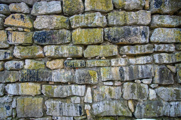 Grande Muro Mattoni Antica Struttura Muraria Vecchi Muri Grunge — Foto Stock