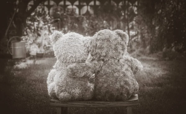 Roztomilé plyšové medvídky — Stock fotografie