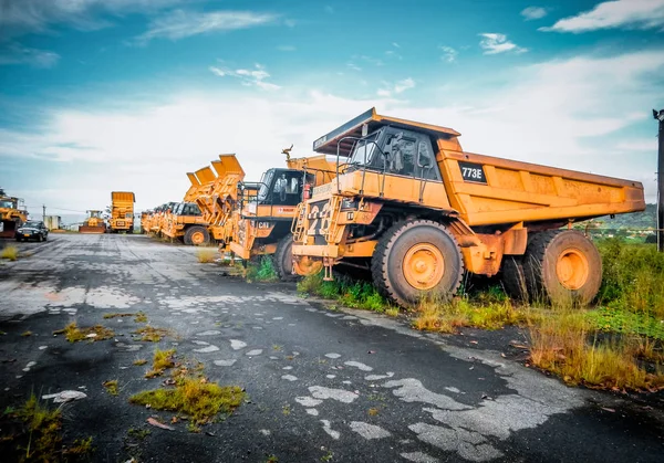 Failliet mijne in Liberia. Industriële crisis in Afrika — Stockfoto